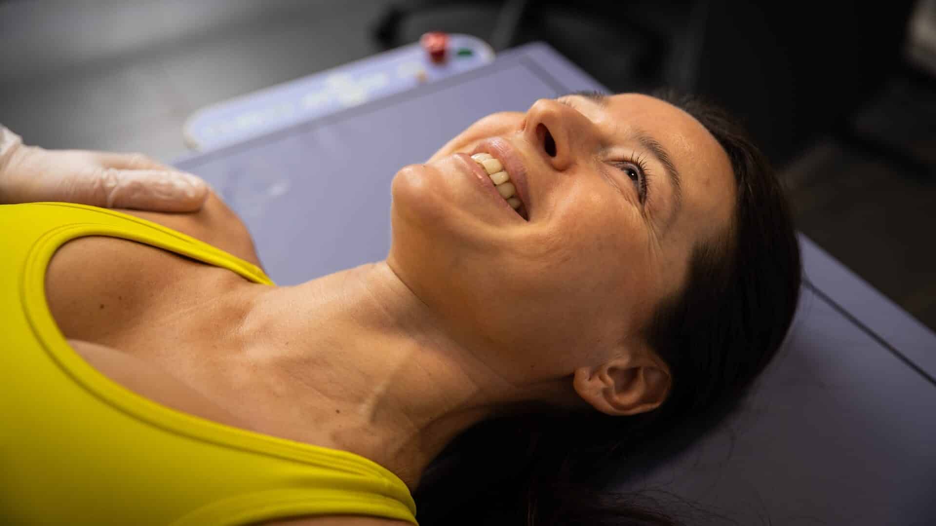 Dexa Bodyscan scanning